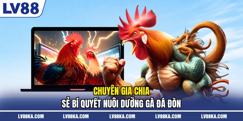 Đá Gà Đòn Thomo - Hình Thức Giải Trí Đỉnh Cao Năm 2026 4 Chuyên gia chia sẻ bí quyết nuôi dưỡng gà đá đòn